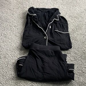 Kindred Bravely Bamboo Black Pajama Set